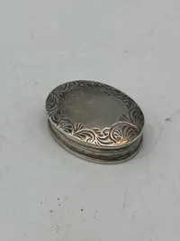 Pilleæske - 1930’erne - sølv???