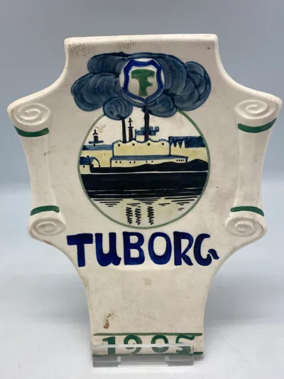Original Aluminia Tuborg plakette - 1905