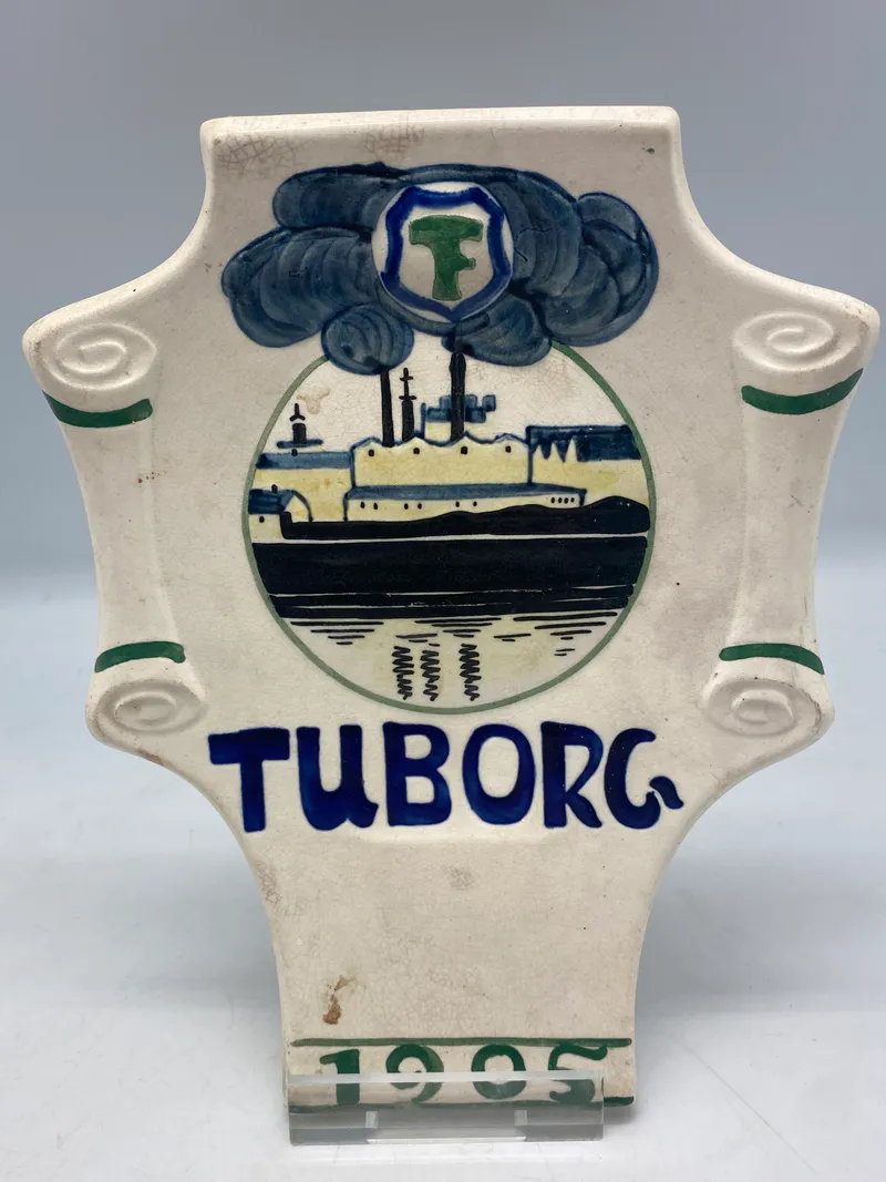Original Aluminia Tuborg plakette - 1905
