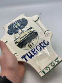 Original Aluminia Tuborg plakette - 1905