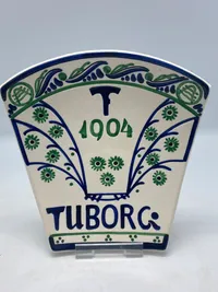 Original Aluminia Tuborg plakette -1904