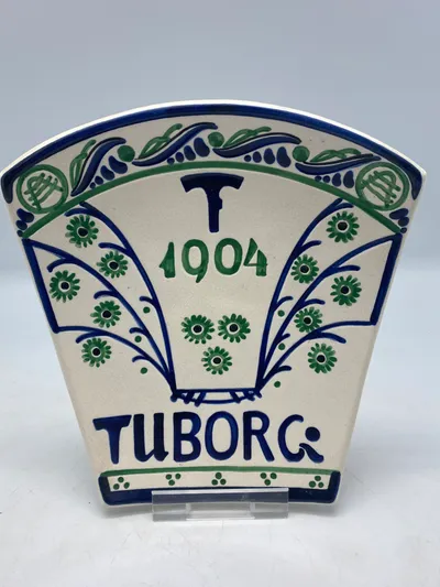 Original Aluminia Tuborg plakette -1904