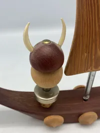 Dansk designet vin sæt af teaktræ