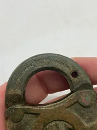 Original Yale messinghængelås fra 1930’erne