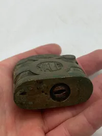 Original Yale messinghængelås fra 1930’erne