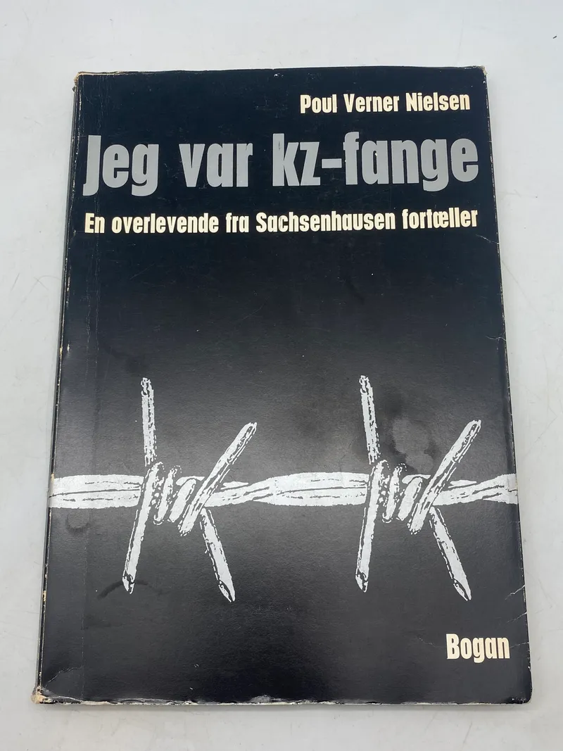 Jeg var KZ-fange - bog med dedikation