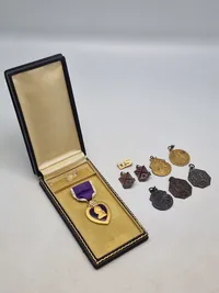 Originalt lot fra falden US soldat WW2 KIA 1 Lt George Milton Lewis (1920-1944) papirer medfølger ikke