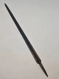 Original Omlavet døllebajonet fra slavekrigen 1849
