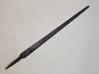 Original Omlavet døllebajonet fra slavekrigen 1849
