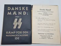 Original Frikorps Danmark hvervehæfte WW2