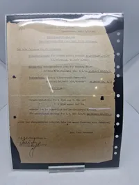 Extremt sjældent Originalt  lot fra Dansker i frikorps Danmark:  Forsynings- og administrationsofficer Untersturmführer Jens Poul Willy Petersen (04-08-1913)