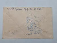 Originalt SS feltpost fra dansk frivillig WW2