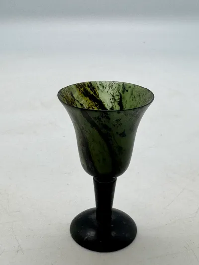Originalt Antikt Kinesisk jade glas