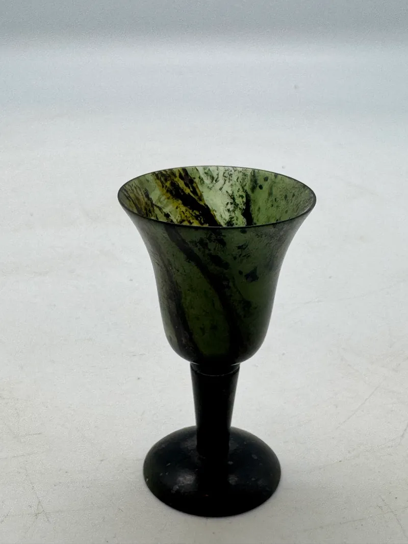 Originalt Antikt Kinesisk jade glas