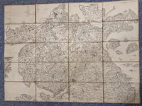 Originalt hærkort fra 1864