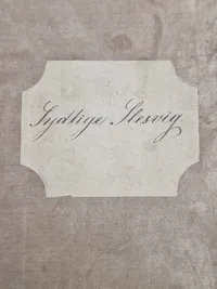 Originalt hærkort fra 1864