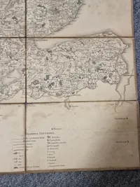 Originalt hærkort fra 1864