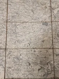 Originalt hærkort fra 1864