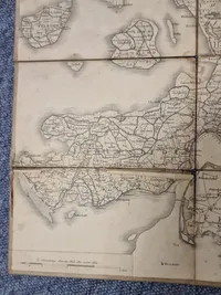 Originalt hærkort fra 1864