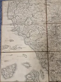 Originalt hærkort fra 1864