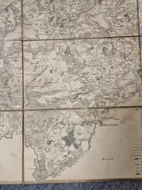Originalt hærkort fra 1864
