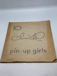 Christel  tegnet i 1945 -  kunstmappen med de 10 skønne Christel-piger, som udkom i 1946
