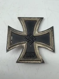 Originalt GERMAN IRON CROSS 1ST CLASS 1939. German Iron cross 1st Class 1939, maker mark '15'