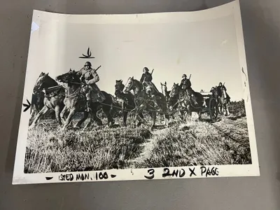 Originalt Sjælden allieret WW2 presse foto om Danmark, med tekst bagpå