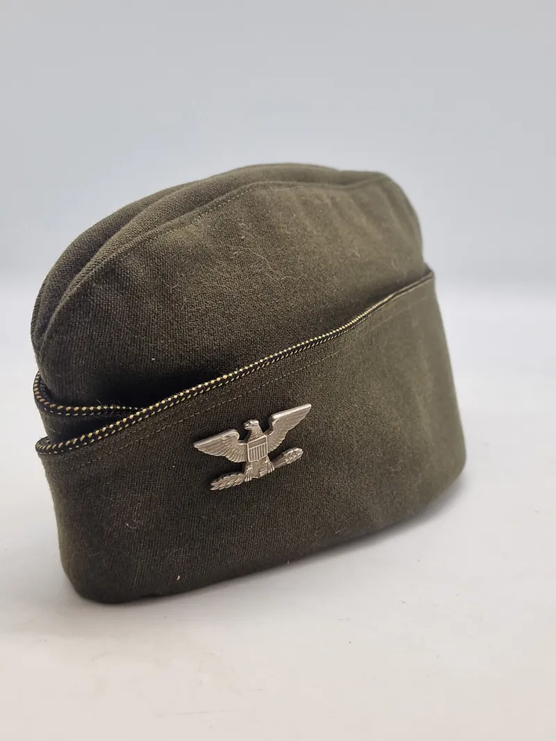 Original WW2 US oberst fra 1942, mmærke af Sterlingsølv
