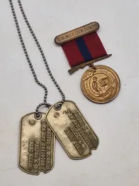 Originalt Lot fra US marine og Army WW2 og før: Horace L. Setser (1913 - 2011)