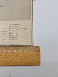 Antikt kort over Bornholm 1871