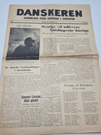Originale aviser fra Den Danske brigade i Sverige