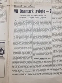 Originale aviser fra Den Danske brigade i Sverige