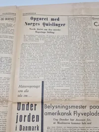 Originale aviser fra Den Danske brigade i Sverige