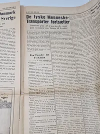 Originale aviser fra Den Danske brigade i Sverige