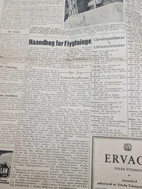 Originale aviser fra Den Danske brigade i Sverige