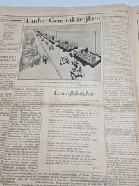 Originale aviser fra Den Danske brigade i Sverige