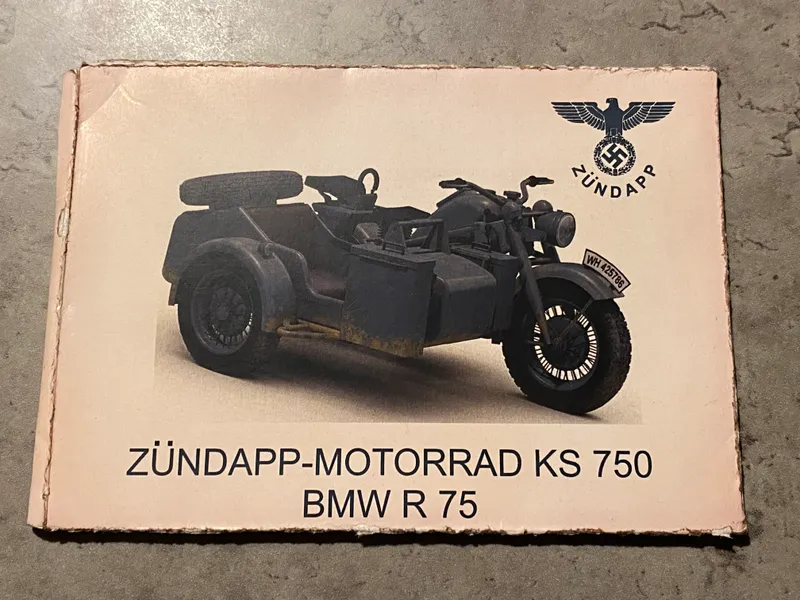 Originalt omslag til ww2 postkort