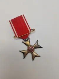 Originalt WW1 POLISH CROSS OF GOD AND PATRIA 1918