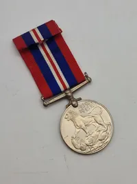 Original Engelsk WW2 medalje