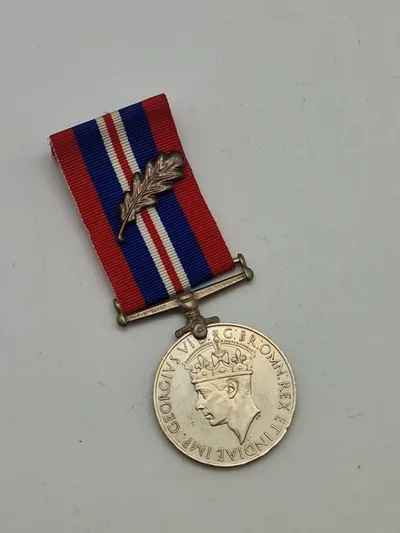Original Engelsk WW2 medalje