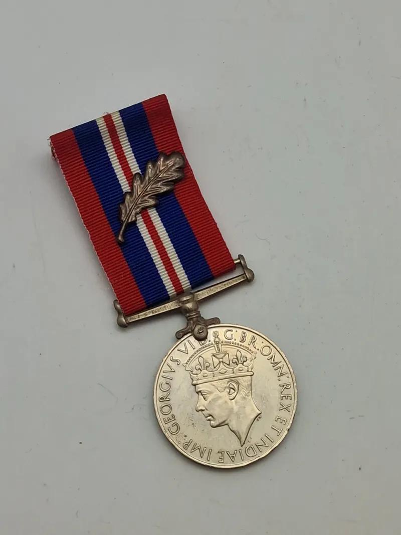 Original Engelsk WW2 medalje