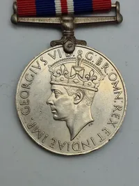 Original Engelsk WW2 medalje