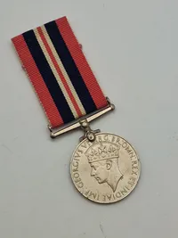 Original Engelsk WW2 medalje
