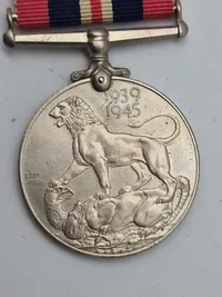 Original Engelsk WW2 medalje