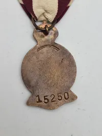 Engelsk røde kors medalje