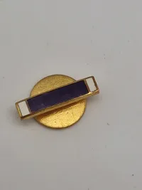 originalt WW2 purpel hardt lot bla. pin givet til efterladte