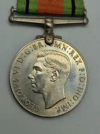 Original Engelsk WW2 medalje