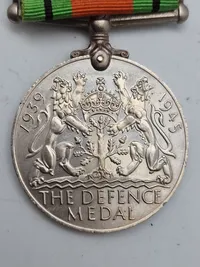 Original Engelsk WW2 medalje
