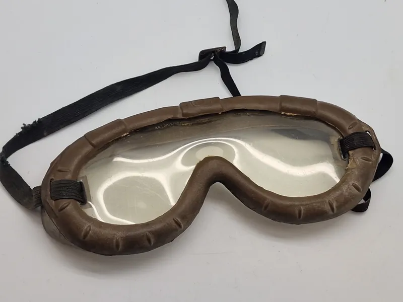 Originale US WW2 faldskærmsbriller
